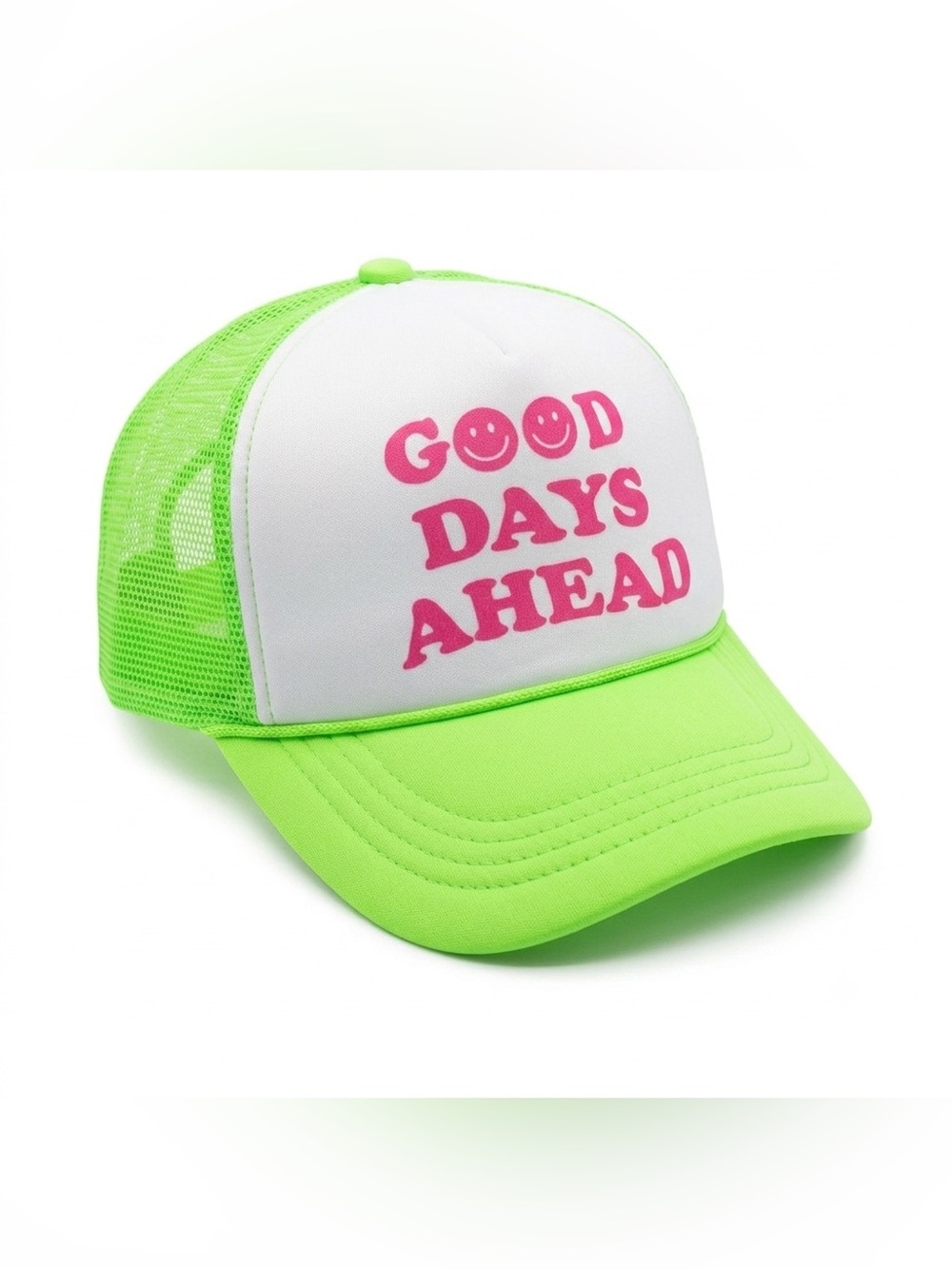 Women’s Neon Good Days Ahead Trucker Hat